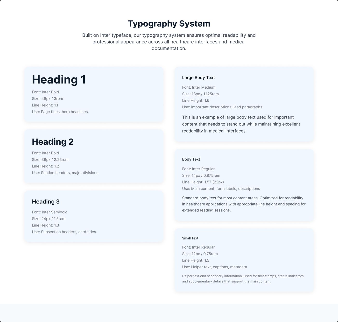 Style Guide — Typography