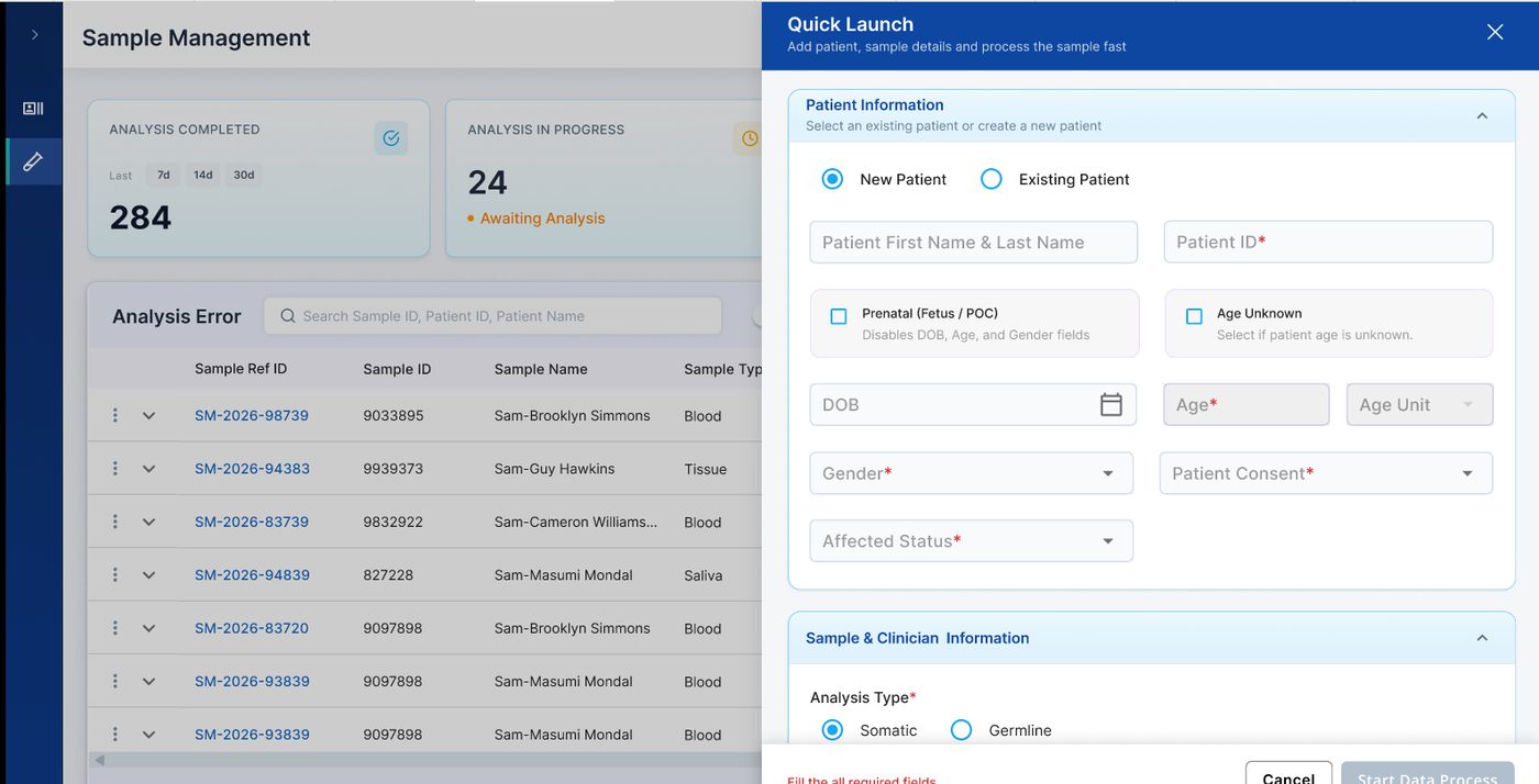 V2 — Quick Launch Panel