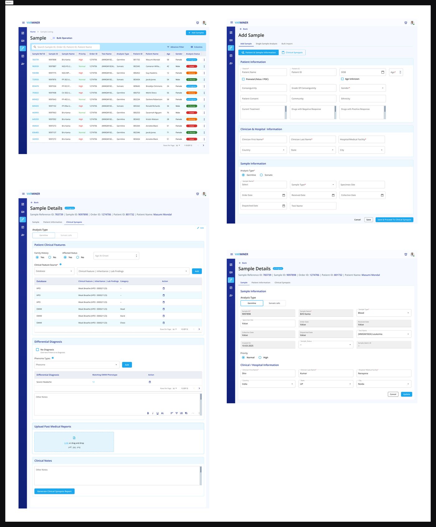 Hi-fi — Sample Management