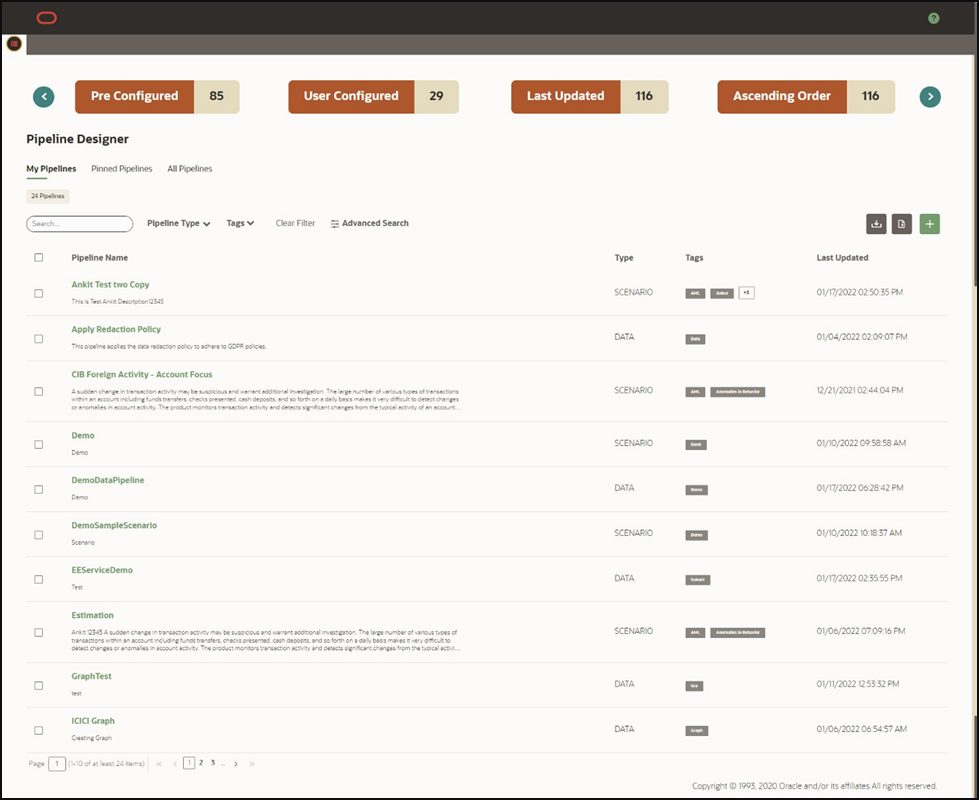 Landing Page — before redesign